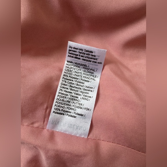 River Island Pink Tweed Blazer – Elegant Chanel-Inspired Style NWT - Picture 14 of 14